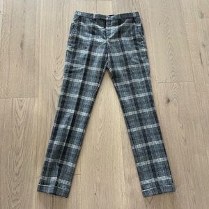 Mens Plaid Pants